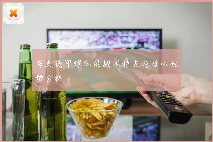 每支德甲球队的战术特点与核心优势分析